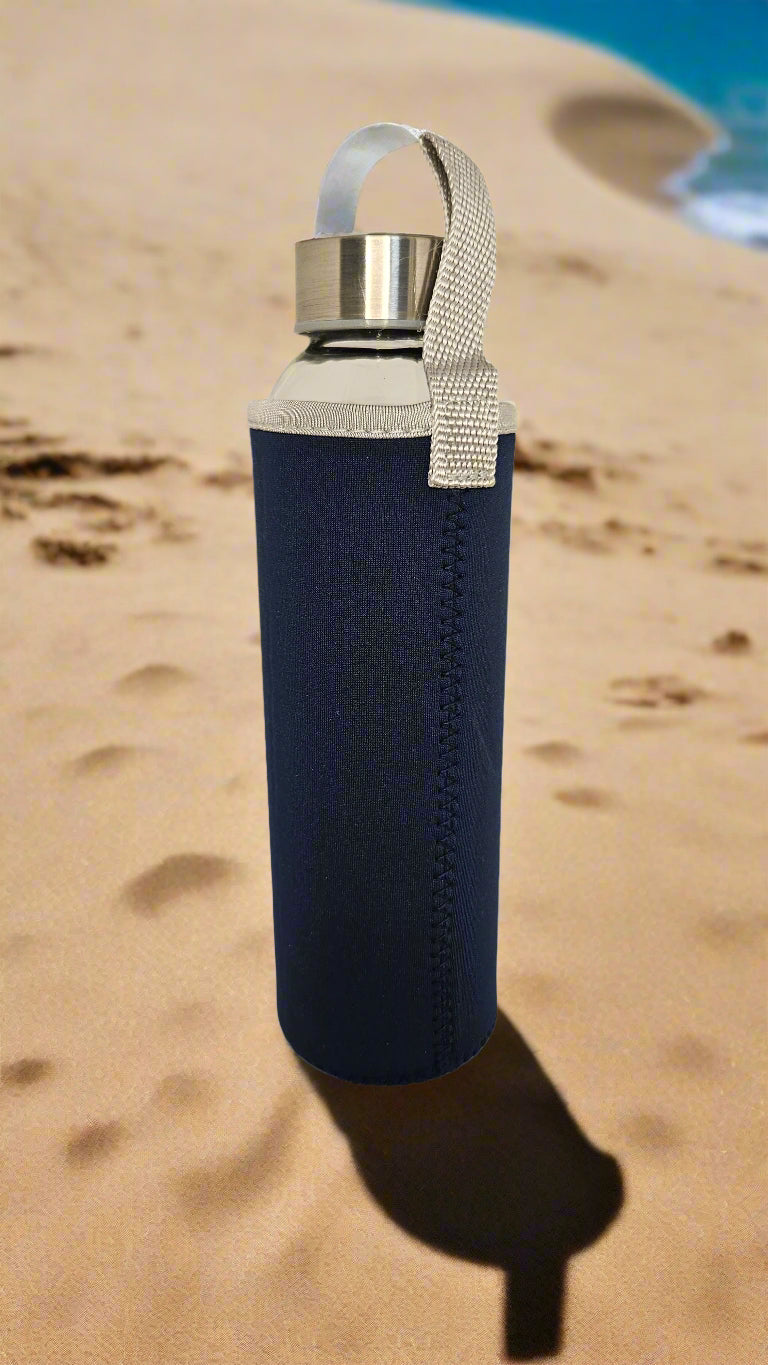 Glass Drink Bottle - Believe